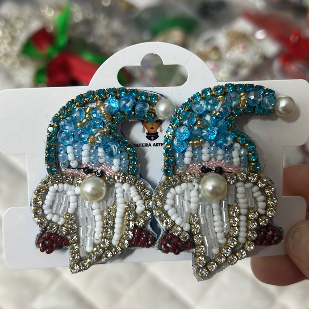 Christmas gnomes earrings